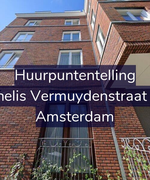 Foto gevel Huurpuntentelling voor Cornelis Vermuydenstraat 104, Amsterdam