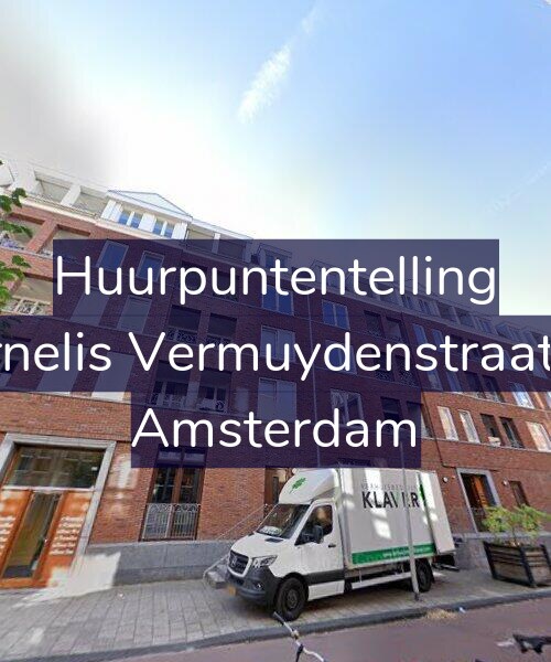 Foto gevel Huurpuntentelling voor Cornelis Vermuydenstraat 88, Amsterdam