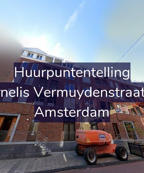 Foto gevel Huurpuntentelling voor Cornelis Vermuydenstraat 46, Amsterdam