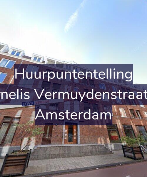 Foto gevel Huurpuntentelling voor Cornelis Vermuydenstraat 10, Amsterdam