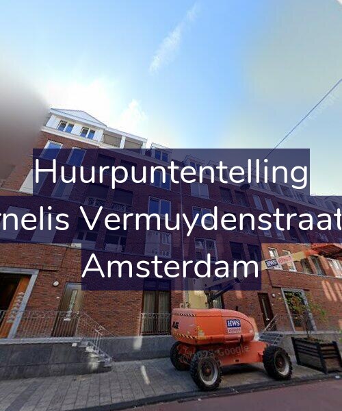 Foto gevel Huurpuntentelling voor Cornelis Vermuydenstraat 38, Amsterdam