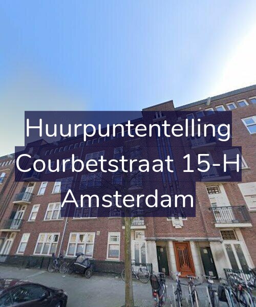 Foto gevel Huurpuntentelling voor Courbetstraat 15-H, Amsterdam