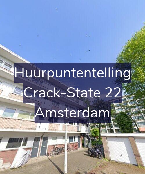 Foto gevel Huurpuntentelling voor Crack-State 22, Amsterdam