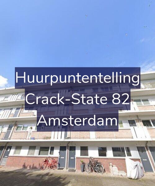 Foto gevel Huurpuntentelling voor Crack-State 82, Amsterdam