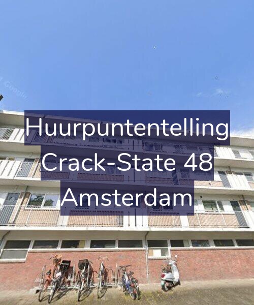 Foto gevel Huurpuntentelling voor Crack-State 48, Amsterdam