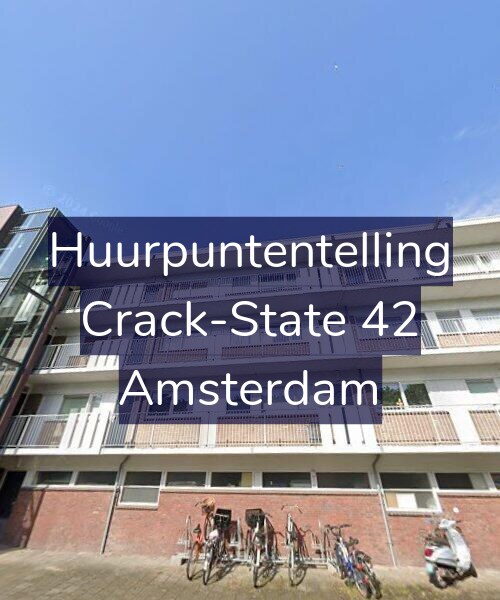 Foto gevel Huurpuntentelling voor Crack-State 42, Amsterdam