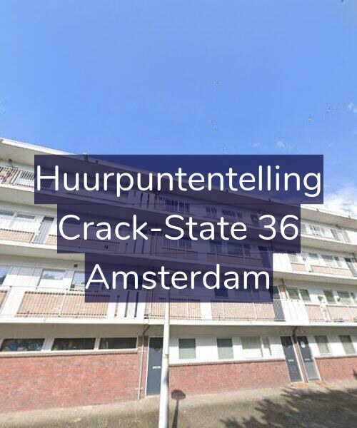 Foto gevel Huurpuntentelling voor Crack-State 36, Amsterdam