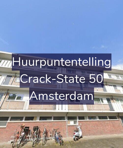 Foto gevel Huurpuntentelling voor Crack-State 50, Amsterdam