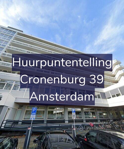 Foto gevel Huurpuntentelling voor Cronenburg 39, Amsterdam