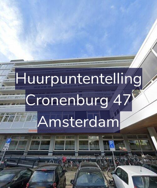 Foto gevel Huurpuntentelling voor Cronenburg 47, Amsterdam