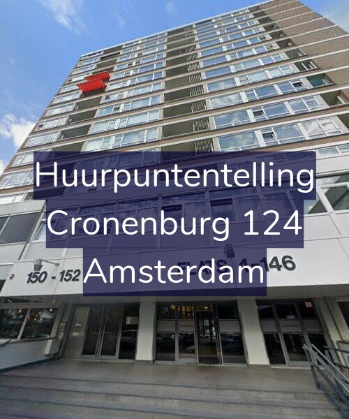 Foto gevel Huurpuntentelling voor Cronenburg 124, Amsterdam