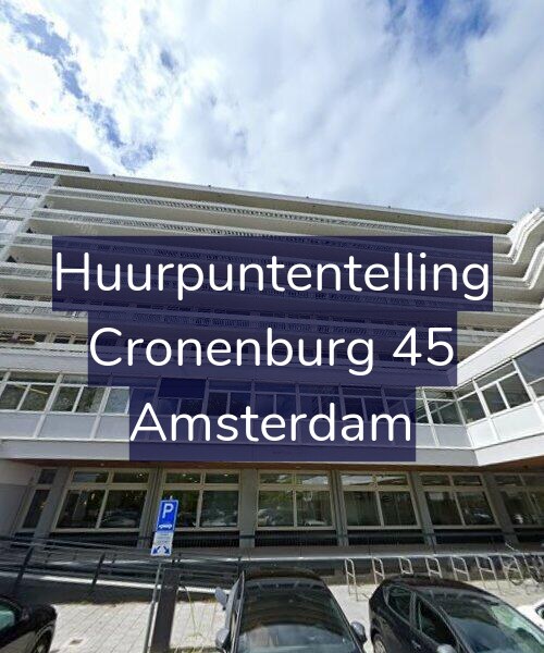 Foto gevel Huurpuntentelling voor Cronenburg 45, Amsterdam