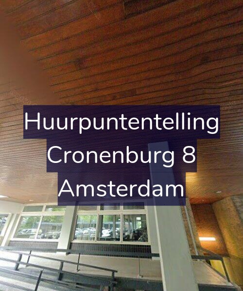 Foto gevel Huurpuntentelling voor Cronenburg 8, Amsterdam