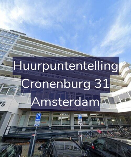 Foto gevel Huurpuntentelling voor Cronenburg 31, Amsterdam