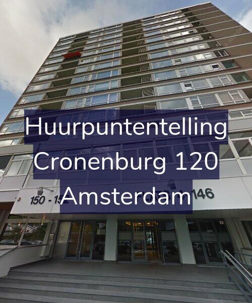 Foto gevel Huurpuntentelling voor Cronenburg 120, Amsterdam