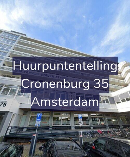 Foto gevel Huurpuntentelling voor Cronenburg 35, Amsterdam