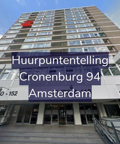 Foto gevel Huurpuntentelling voor Cronenburg 94, Amsterdam