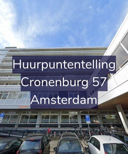Foto gevel Huurpuntentelling voor Cronenburg 57, Amsterdam