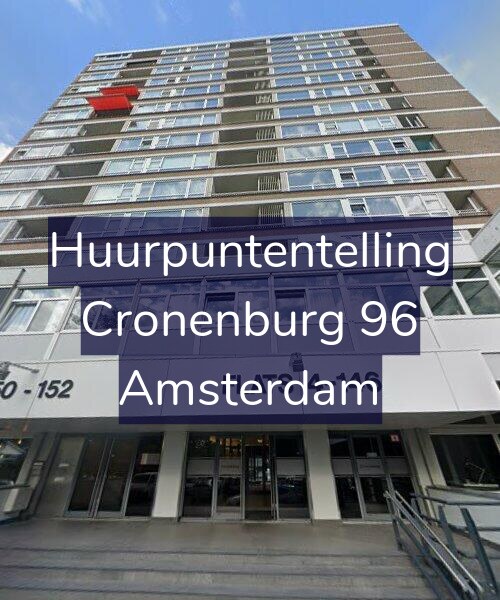 Foto gevel Huurpuntentelling voor Cronenburg 96, Amsterdam