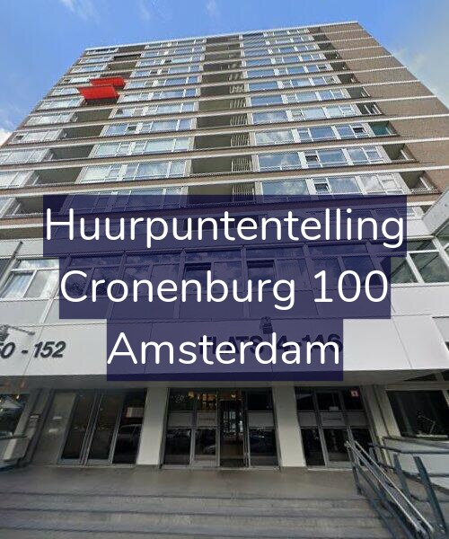 Foto gevel Huurpuntentelling voor Cronenburg 100, Amsterdam