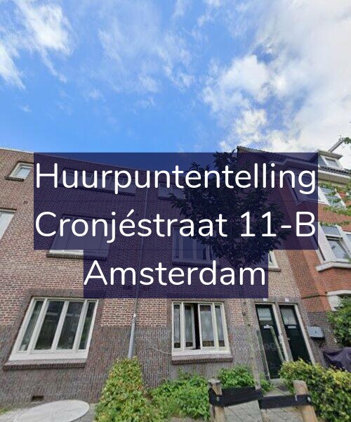 Foto gevel Huurpuntentelling voor Cronjéstraat 11-B, Amsterdam