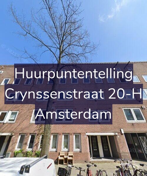 Foto gevel Huurpuntentelling voor Crynssenstraat 20-H, Amsterdam