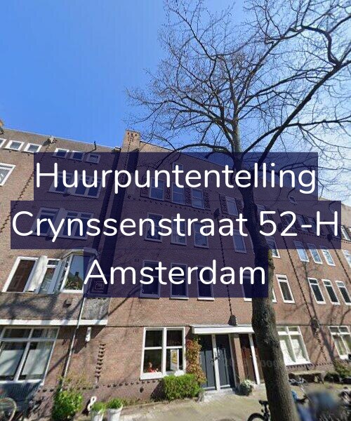 Foto gevel Huurpuntentelling voor Crynssenstraat 52-H, Amsterdam