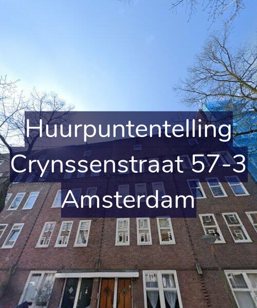 Foto gevel Huurpuntentelling voor Crynssenstraat 57-3, Amsterdam