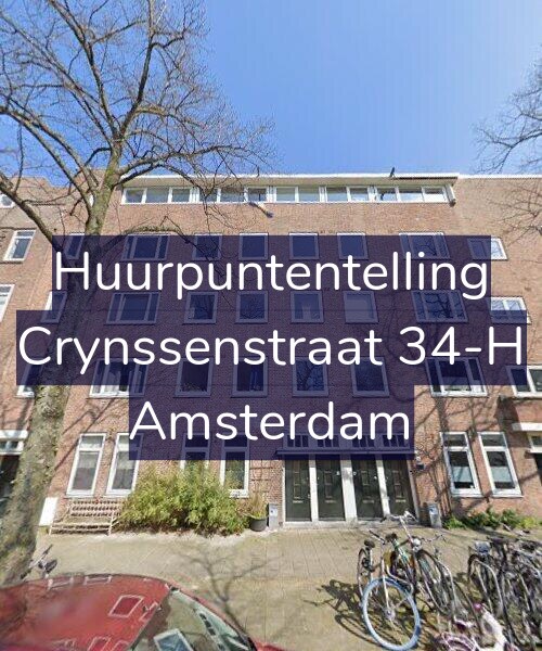 Foto gevel Huurpuntentelling voor Crynssenstraat 34-H, Amsterdam