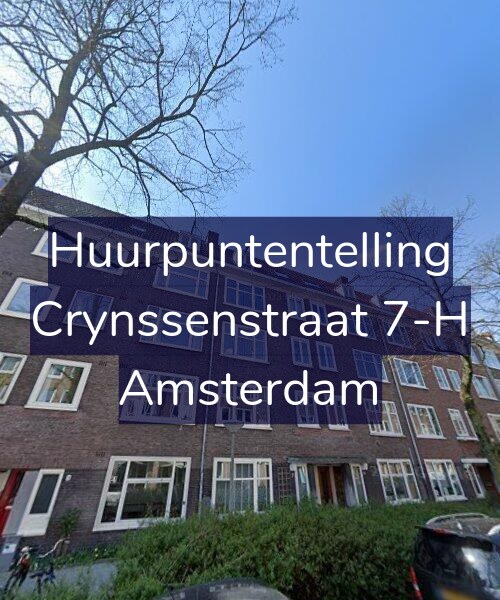 Foto gevel Huurpuntentelling voor Crynssenstraat 7-H, Amsterdam
