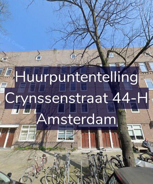 Foto gevel Huurpuntentelling voor Crynssenstraat 44-H, Amsterdam