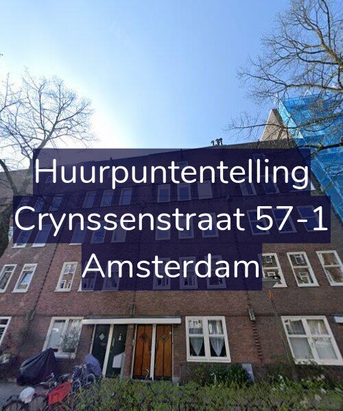 Foto gevel Huurpuntentelling voor Crynssenstraat 57-1, Amsterdam