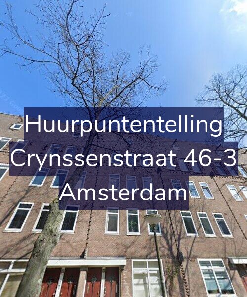 Foto gevel Huurpuntentelling voor Crynssenstraat 46-3, Amsterdam