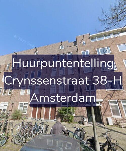 Foto gevel Huurpuntentelling voor Crynssenstraat 38-H, Amsterdam