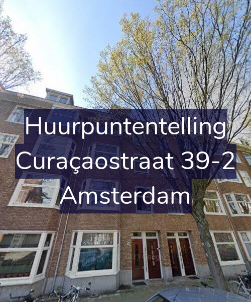 Foto gevel Huurpuntentelling voor Curaçaostraat 39-2, Amsterdam