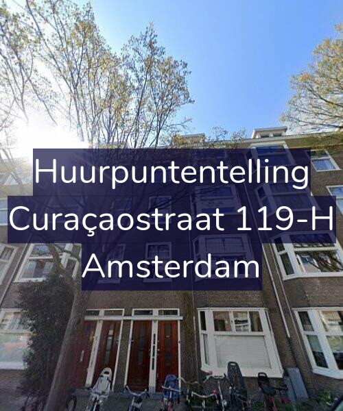 Foto gevel Huurpuntentelling voor Curaçaostraat 119-H, Amsterdam