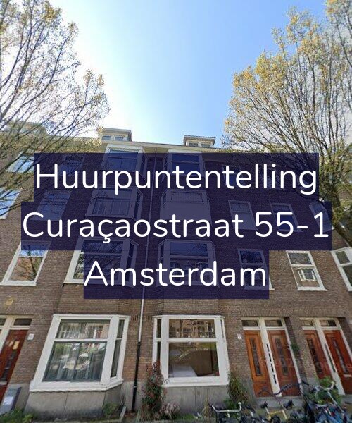 Foto gevel Huurpuntentelling voor Curaçaostraat 55-1, Amsterdam