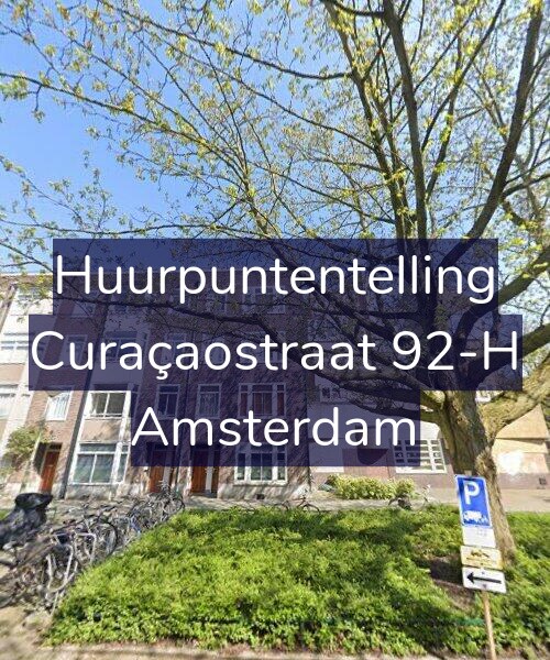 Foto gevel Huurpuntentelling voor Curaçaostraat 92-H, Amsterdam