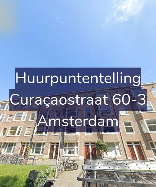 Foto gevel Huurpuntentelling voor Curaçaostraat 60-3, Amsterdam