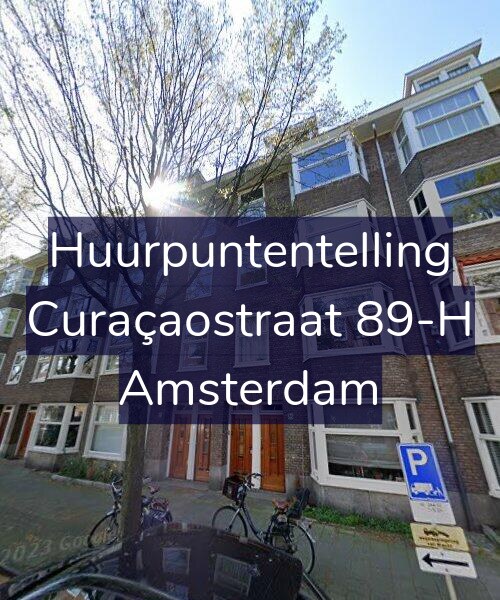 Foto gevel Huurpuntentelling voor Curaçaostraat 89-H, Amsterdam