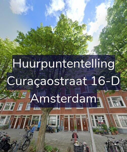 Foto gevel Huurpuntentelling voor Curaçaostraat 16-D, Amsterdam