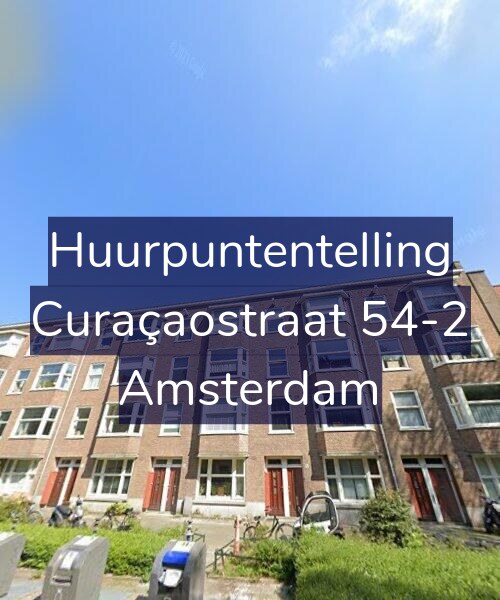 Foto gevel Huurpuntentelling voor Curaçaostraat 54-2, Amsterdam