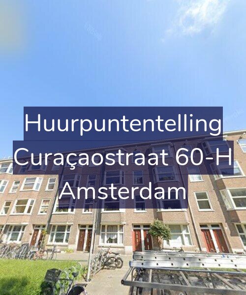 Foto gevel Huurpuntentelling voor Curaçaostraat 60-H, Amsterdam