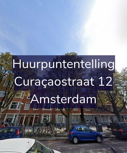 Foto gevel Huurpuntentelling voor Curaçaostraat 12, Amsterdam