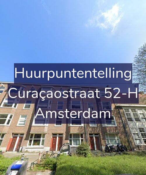 Foto gevel Huurpuntentelling voor Curaçaostraat 52-H, Amsterdam