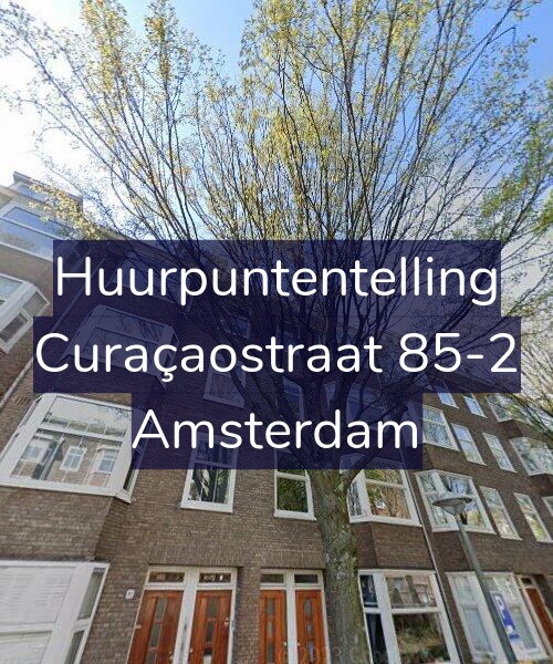 Foto gevel Huurpuntentelling voor Curaçaostraat 85-2, Amsterdam