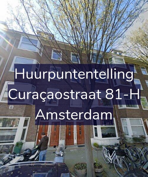 Foto gevel Huurpuntentelling voor Curaçaostraat 81-H, Amsterdam