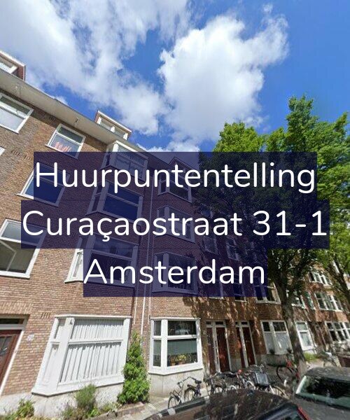 Foto gevel Huurpuntentelling voor Curaçaostraat 31-1, Amsterdam