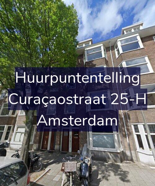 Foto gevel Huurpuntentelling voor Curaçaostraat 25-H, Amsterdam