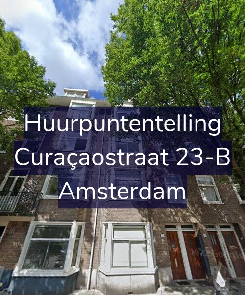 Foto gevel Huurpuntentelling voor Curaçaostraat 23-B, Amsterdam